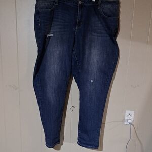 Lane Bryant Dark Blue Women's Jeans